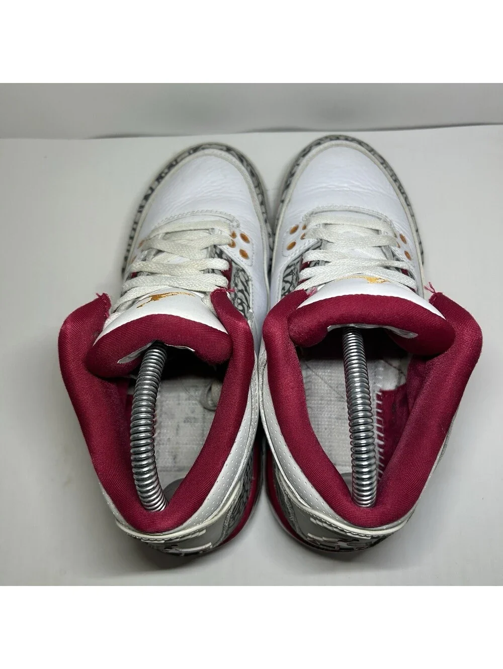 Air Jordan 3 Retro Cardinal GS - Size 5Y - (398614-126)